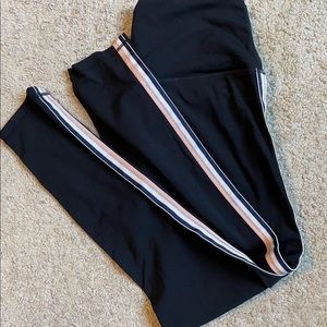 Pink Rainbow Stripe Luxe Leggings